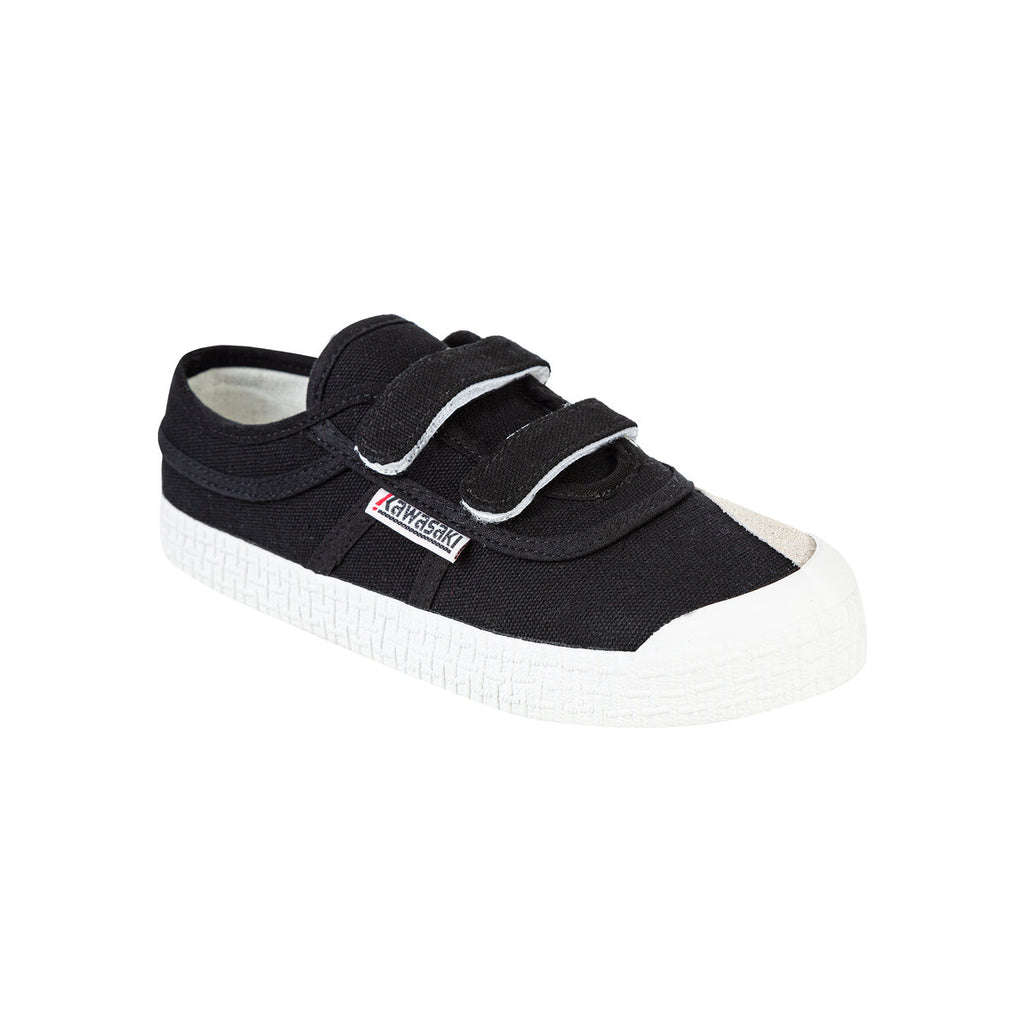 KAWASAKI Original Kids m/Velcro Sneakers Shoes 1001 Black