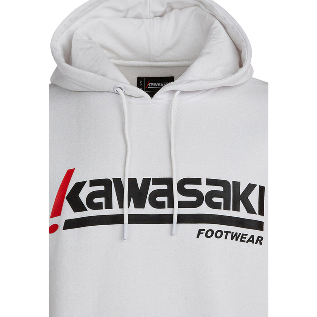 KAWASAKI Killa Unisex Hooded Sweatshirt Sweatshirt 1002 White