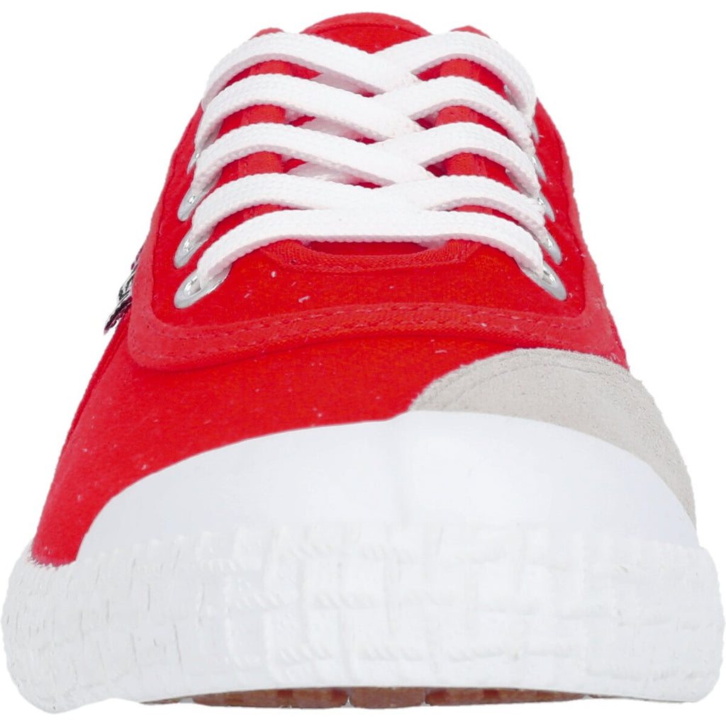 KAWASAKI Original Canvas Sneakers Shoes 4012 Fiery Red