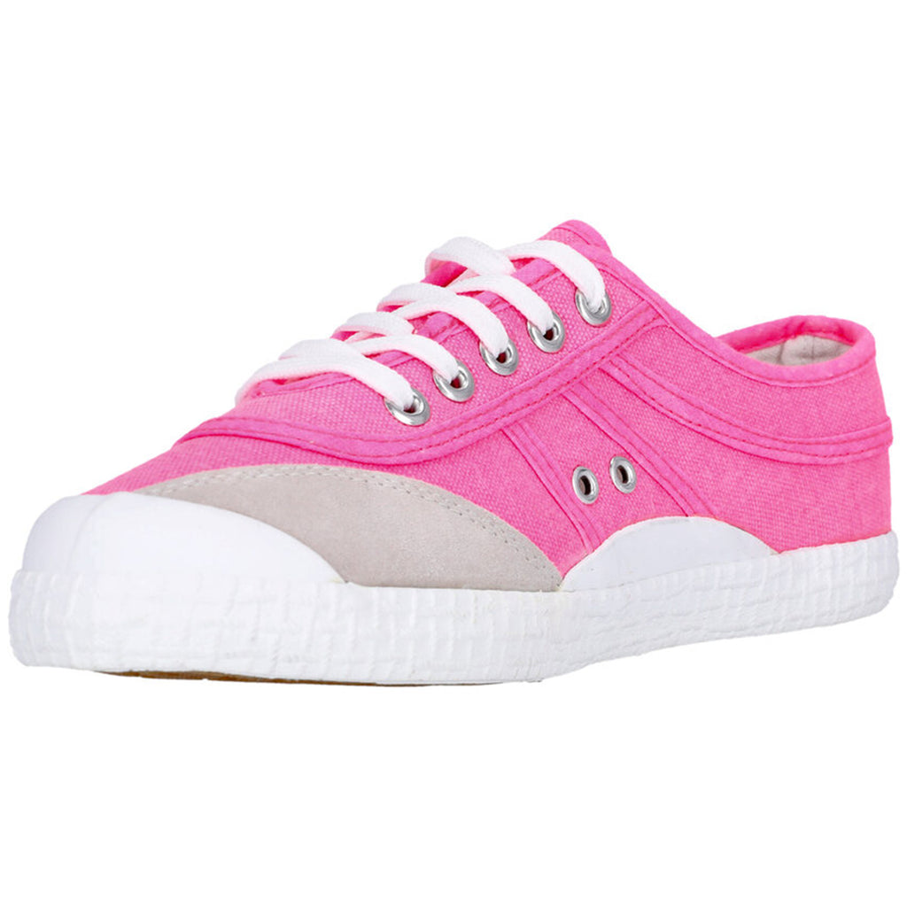KAWASAKI Original Neon Canvas Sneakers Shoes 4014 Knockout Pink