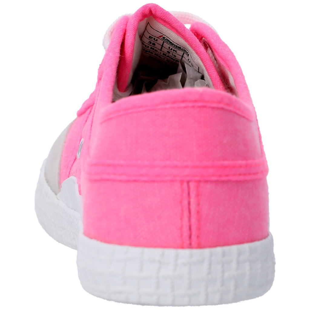 KAWASAKI Original Neon Canvas Sneakers Shoes 4014 Knockout Pink