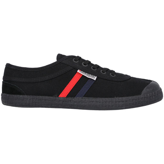 Retro Canvas Sneakers - Black Solid