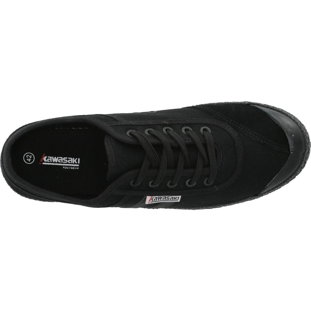 KAWASAKI Retro Canvas Sneakers Shoes 1001 All black