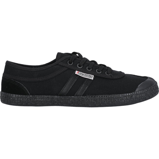 Retro Canvas Sneakers - All black