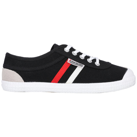 Retro Canvas Sneakers - Black