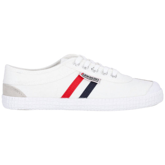 Retro Canvas Sneakers - White