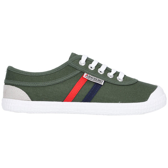 Retro Canvas Sneakers - Black Forest