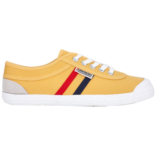 Retro Canvas Sneakers - Golden Rod