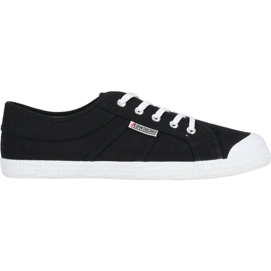 Tennis Canvas Sneakers - Black